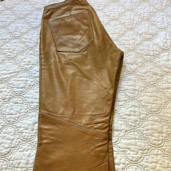 Vintage Leather Pants - Picture 3 of 5